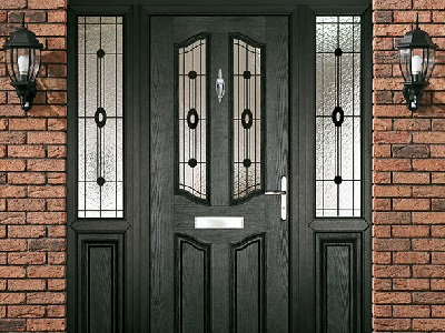 Black Composite Door, Black PVC Door
